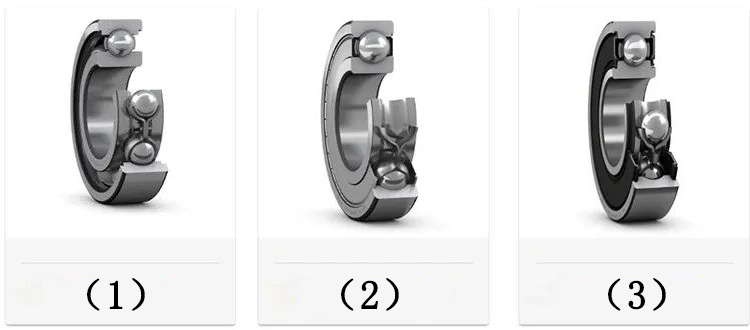 Estructura de rodamiento de bolas de ranura profunda común